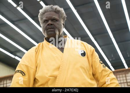 DATA DI USCITA: 29 giugno 2018 TITOLO: Uncle Drew CASA DI PRODUZIONE: Lionsgate REGISTA: Charles Stone III PLOT: Una commedia anti-ageist sul sogno di un uomo di vincere il torneo di Street ball Rucker Classic a Harlem. PROTAGONISTI: Kyrie Irving, Lil Rel Howery, Shaquille o'Neal. (Credit Image: © Lionsgate/Entertainment Pictures) Foto Stock