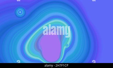 Celle astratte Metamorfosi animazione 3D Foto Stock