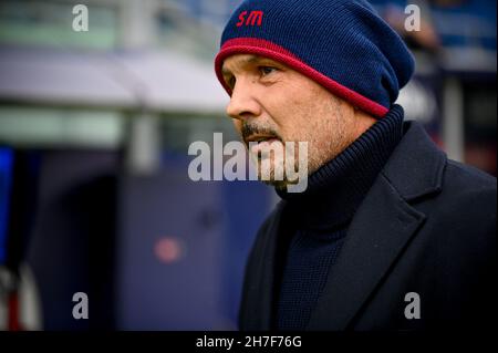 Renato Dall&#39;Stadio Ara, Bologna, 21 novembre 2021, Capo allenatore di Bologna Sinisa Mihajlovic ritratto durante Bologna FC vs Venezia FC - IT Foto Stock