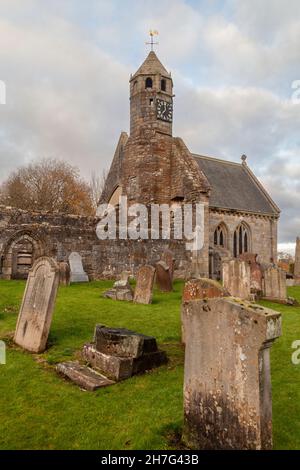 St Bride's Church, Douglas, South Lanarkshire Foto Stock