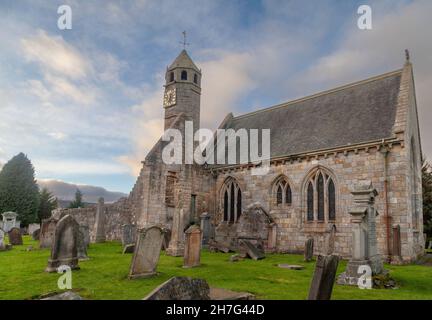 St Bride's Church, Douglas, South Lanarkshire Foto Stock