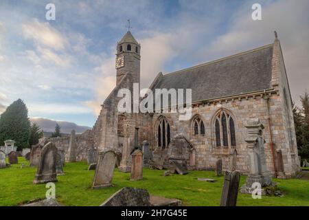 St Bride's Church, Douglas, South Lanarkshire Foto Stock