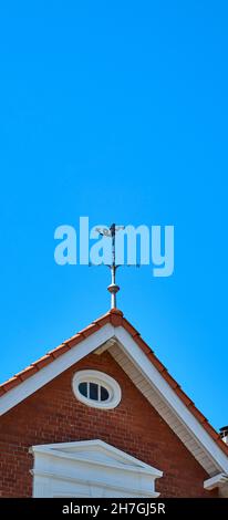 Meteo sirena a Otterndorf, bassa Sassonia, Germania Foto Stock