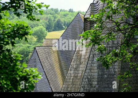 Herrstein nei pressi di Idar-Oberstein nel Hunsrück, Renania-Palatinato, Germania Foto Stock