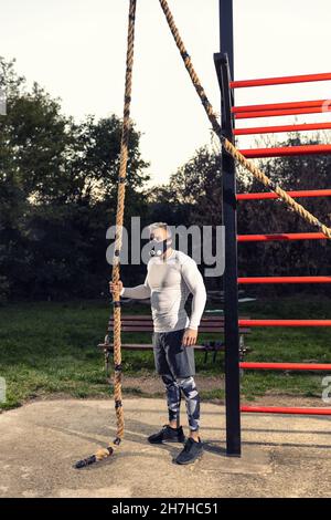 Allenamento di strada Foto Stock