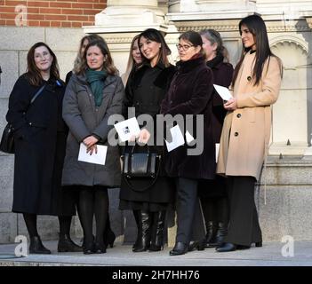 Londra, Regno Unito. 23 novembre 2021. Requiem per Sir David Amess MP tenuto presso la Cattedrale di Westminster. Credit: JOHNNY ARMSTEAD/Alamy Live News Foto Stock