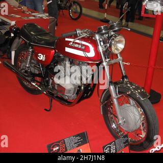 Italian Classic Bike: Moto Morini 350 3 1/2 Turismo 1973 Foto Stock