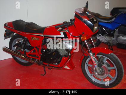 Italian Classic Bike: Moto Morini 500 6V 1982 Foto Stock