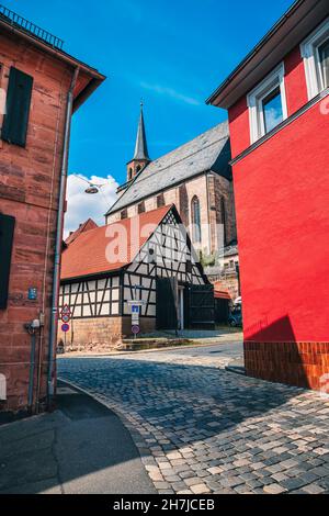 Kirchwehr a Kulmbach, Baviera, Germania Foto Stock