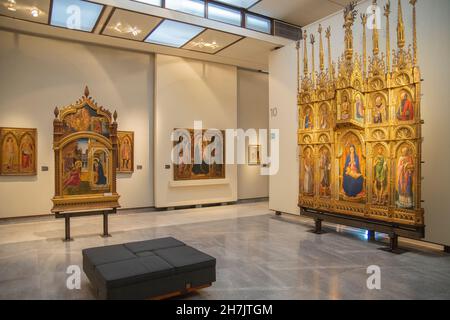 Pinacoteca Nazionale Bologna, polittico, Italia Foto Stock