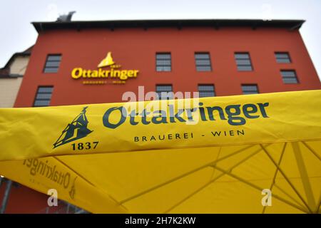 Brauerei Ottakring a Wien, Österreich, Europa - Ottakring birreria a Vienna, Austria, Europa Foto Stock