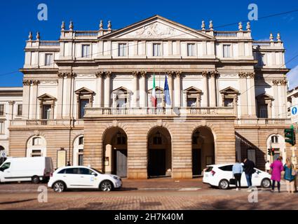 Il Teatro alla Scala di Milano Foto Stock