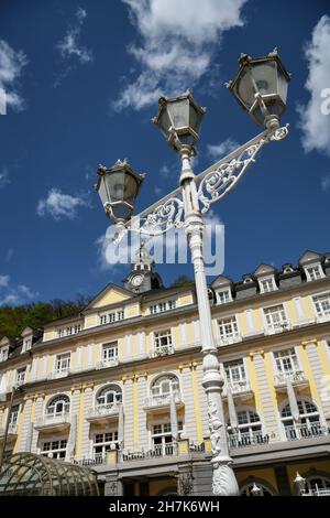 Häckers Grand Hotel a Bad EMS, Patrimonio dell'Umanità dell'UNESCO "importanti città termali in Europa", Renania-Palatinato, Germania Foto Stock