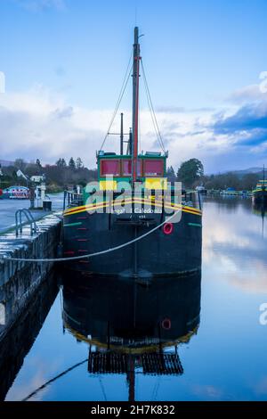 Neptunes scalinata, Fort William Foto Stock