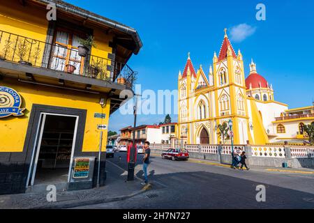 Villaggio magico, Veracruz, Messico Foto Stock