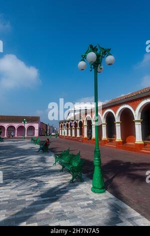 Patrimonio mondiale dell'UNESCO Messico Tlacotalpan, Veracruz, Messico Foto Stock