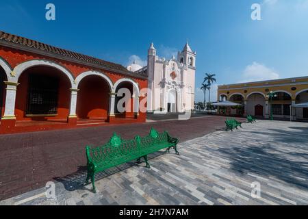 Patrimonio mondiale dell'UNESCO Messico Tlacotalpan, Veracruz, Messico Foto Stock