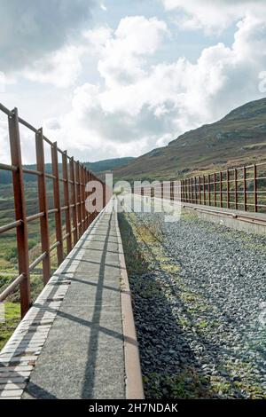 Il viadotto Big Water of Fleet attraversa la Big Water of Fleet a Dromore, vicino al Gatehouse of Fleet Dumfries e Galloway Scozia Foto Stock