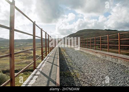 Il viadotto Big Water of Fleet attraversa la Big Water of Fleet a Dromore, vicino al Gatehouse of Fleet Dumfries e Galloway Scozia Foto Stock