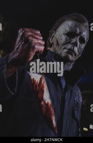 Halloween uccide anno : 2021 USA regista : David Gordon Green Nick Castle Foto Stock