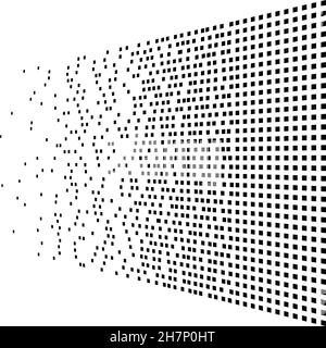 Ordinamento dei dati. Dal caos al sistema. Intelligenza artificiale.Big data.sistema intelligente. Illustrazione Vettoriale