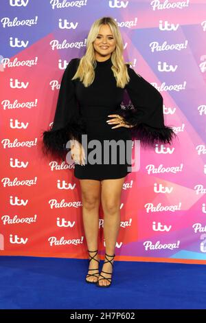 Emily Atack, ITV Palooza, Royal Festival Hall, Londra, Regno Unito, 23 novembre 2021, foto di Richard Goldschmidt Foto Stock