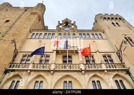 Narbonne, Francia. Municipio (francese: Mairie de Narbonne). Foto Stock