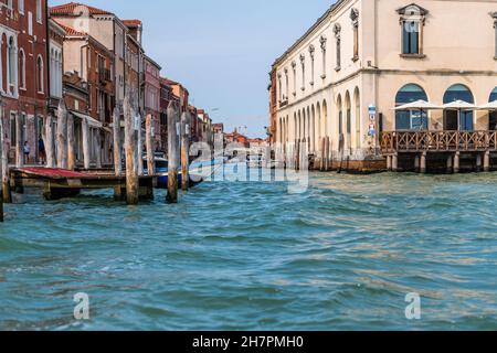 Murano. Vetrerie tra arte e laguna. Foto Stock