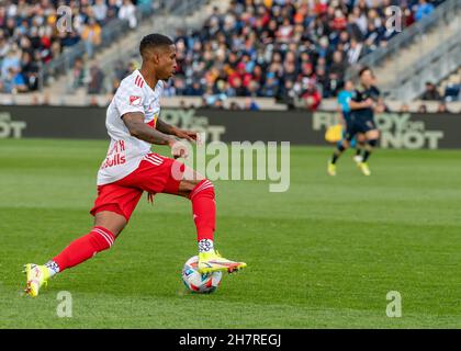 New York Red Bull giocatori di calcio MSL - calciatori professionisti Foto Stock