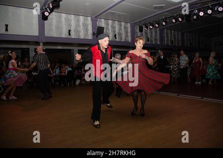 Jiving a non bussare alla roccia Foto Stock