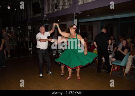 Jiving a non bussare alla roccia Foto Stock