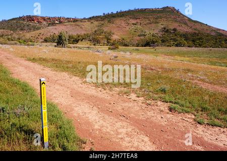 Dutchman Stern montagna nella catena Flinders in Australia Foto Stock