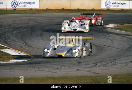 Audi R8 vincitore della American le Mans Series alla Road Atlanta Petit le Mans gara Georgia USA 30/9/2000 Foto Stock