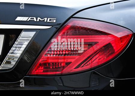 Kiev, Ucraina - 15 ottobre 2014: Mercedes-Benz CL 65 AMG V12 Biturbo Foto Stock