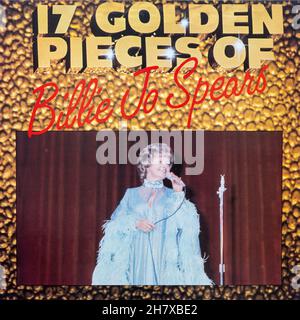 Billie Jo Spears album 17 Golden Pieces of, copertina disco in vinile LP 1983 Foto Stock