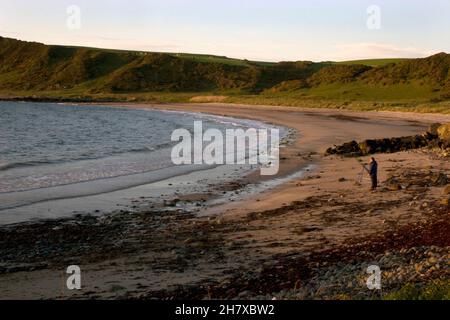 Ardwell Bay, Dumfries & Galloway, Scozia Foto Stock