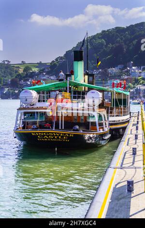 kingswear castello Foto Stock