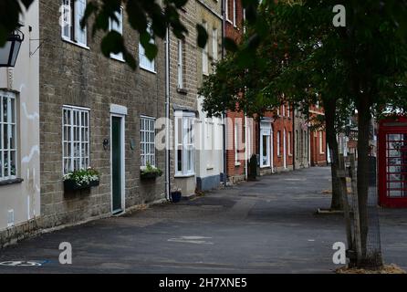 La città rurale di Bridport nel Dorset occidentale, Inghilterra. Foto Stock