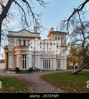 Castello di Dundurn. Una volta a casa di Sir Allan Napier MacNab, magnate ferroviario, avvocato e Premier del United Canadas (1854-1856) e la sua famiglia. Foto Stock