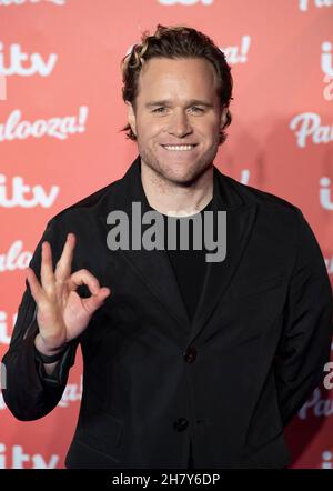 Londra, Regno Unito. 23 novembre 2021. Olly Murs frequenta l'ITV Palooza! 2021 presso il Royal Festival Hall di Londra. (Foto di Gary Mitchell/SOPA Images/Sipa USA) Credit: Sipa USA/Alamy Live News Foto Stock