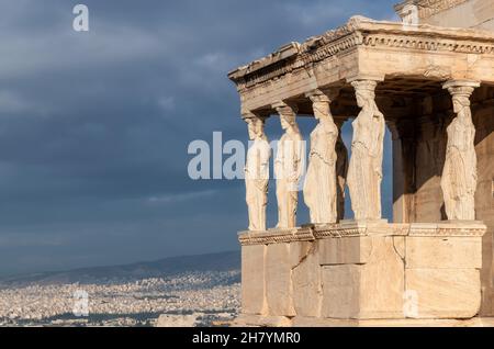 L'Acropoli di Atene, Grecia Foto Stock