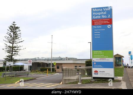 Mona vale Hospital, Sydney, NSW, Australia Foto Stock