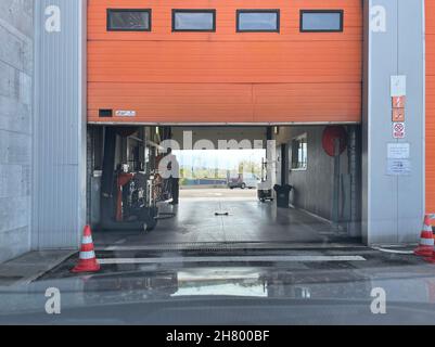 Sabadell, Spagna, 04 16 2021, applus iteuve (ITV) stazione di controllo auto Foto Stock