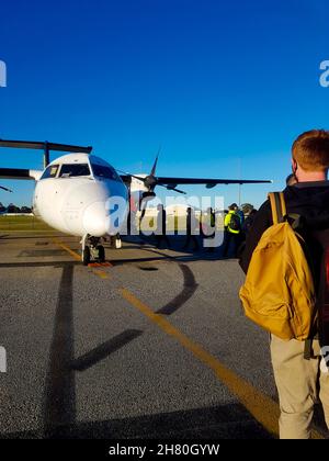 Charter aereo per il settore delle risorse naturali Foto Stock