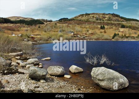 Loch Doon - Scozia Foto Stock