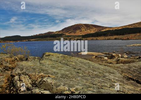 Loch Doon - Scozia Foto Stock