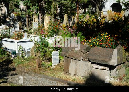 Antiche lapidi trovate nella provincia di Erzincan Foto Stock