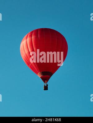 Hot Air Balloon Festival in estate nel Wisconsin Foto Stock