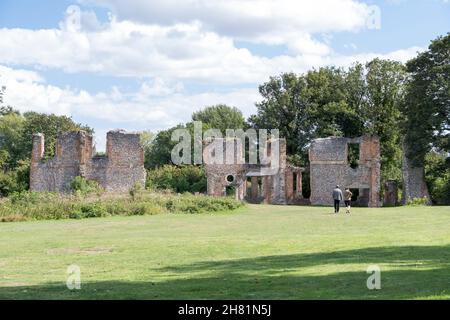 Rovine Lee House, Nunnery Sopwell, St Albans. Foto Stock