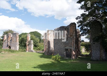 Rovine Lee House, Nunnery Sopwell, St Albans. Foto Stock